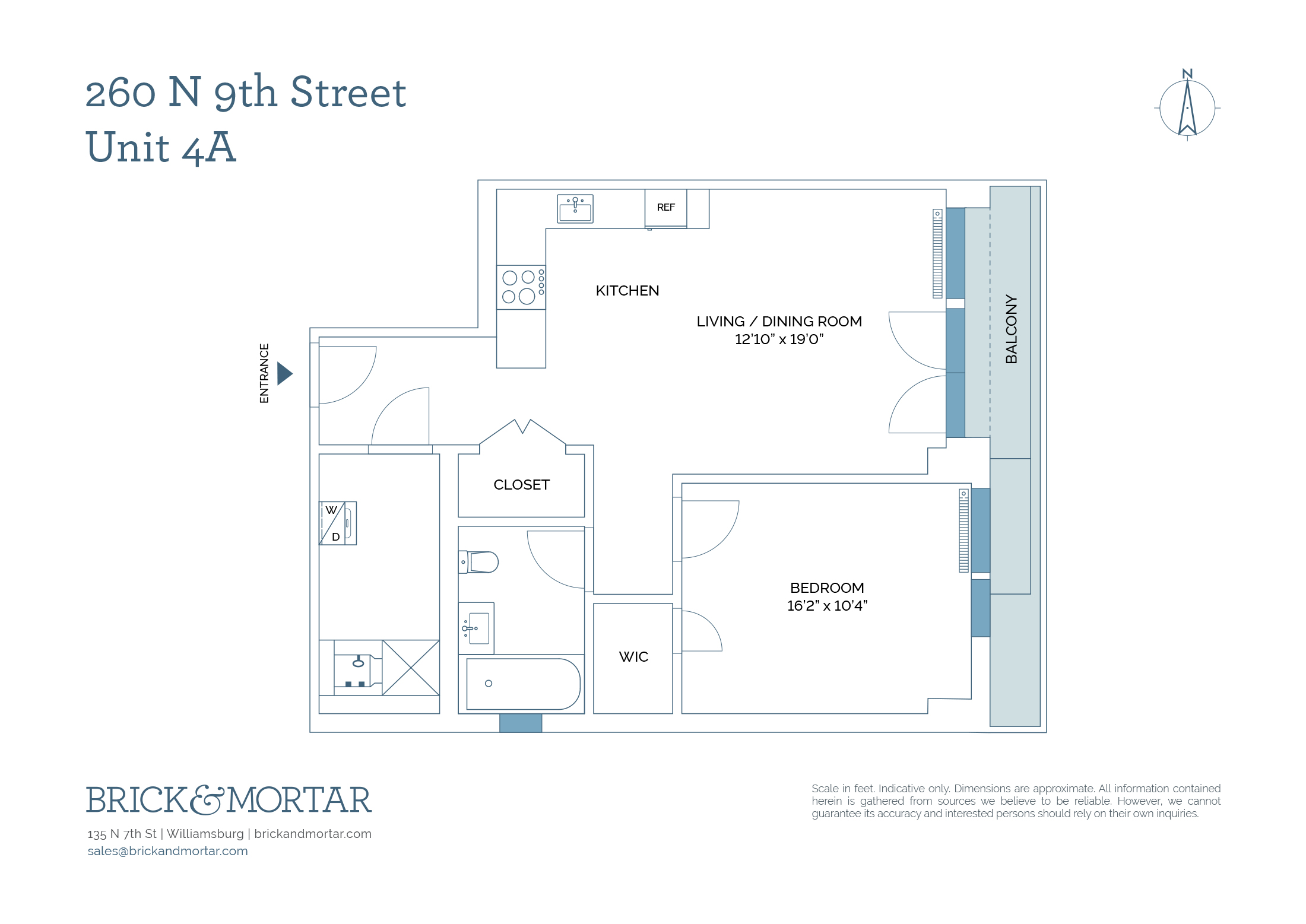 260 North 9th Street 4A Williamsburg Brooklyn NY 11211