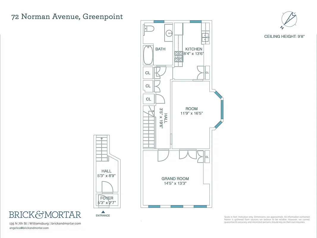 72 Norman Avenue 3 Greenpoint Brooklyn NY 11222
